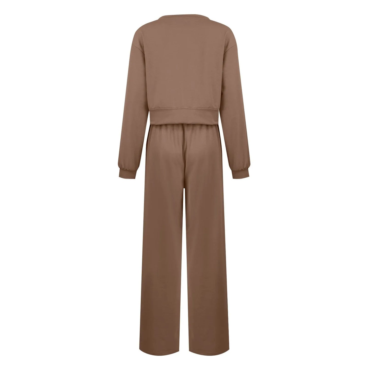 Damen zweiteiliges Set mit Jogginghose und Pullover