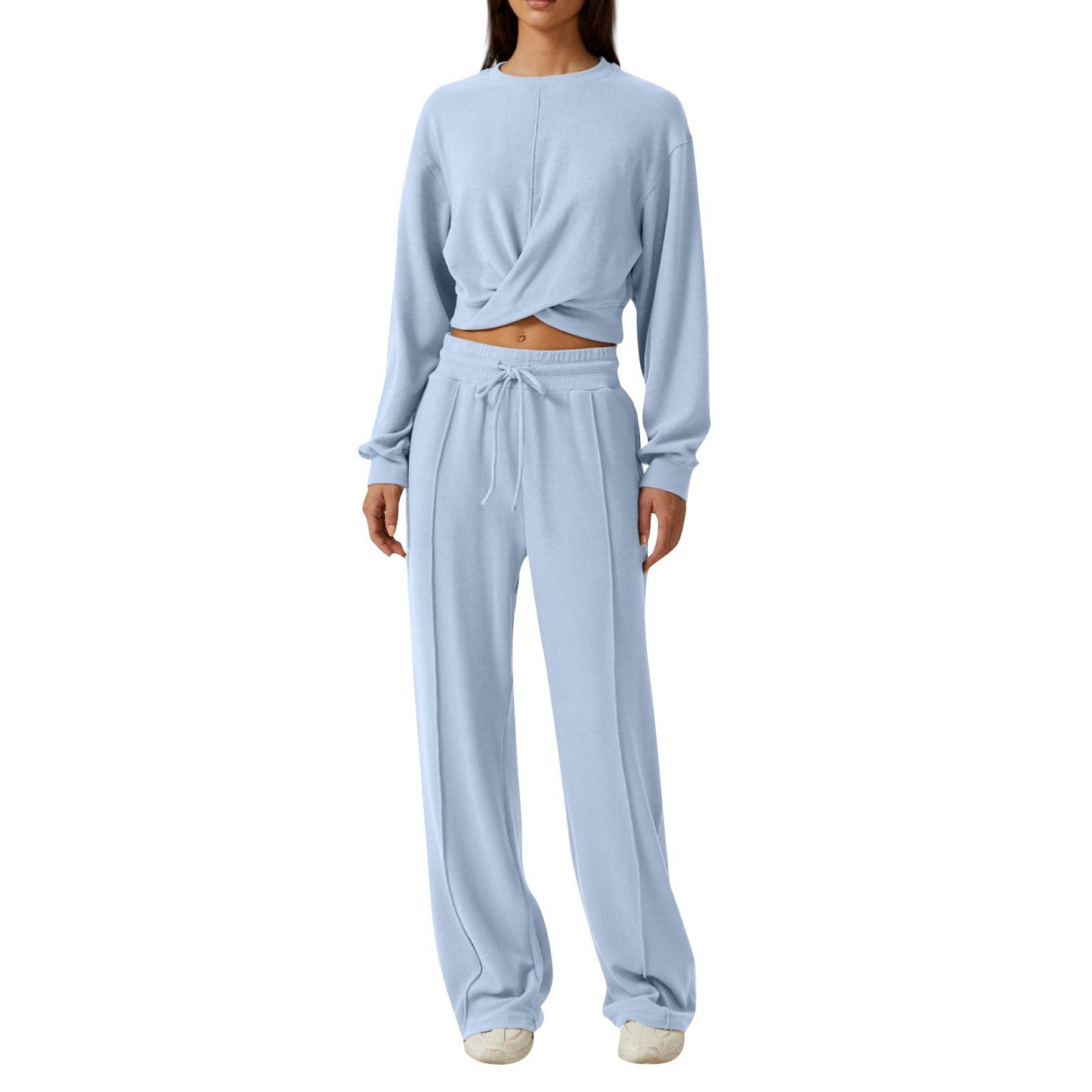 Damen zweiteiliges Set mit Jogginghose und Pullover