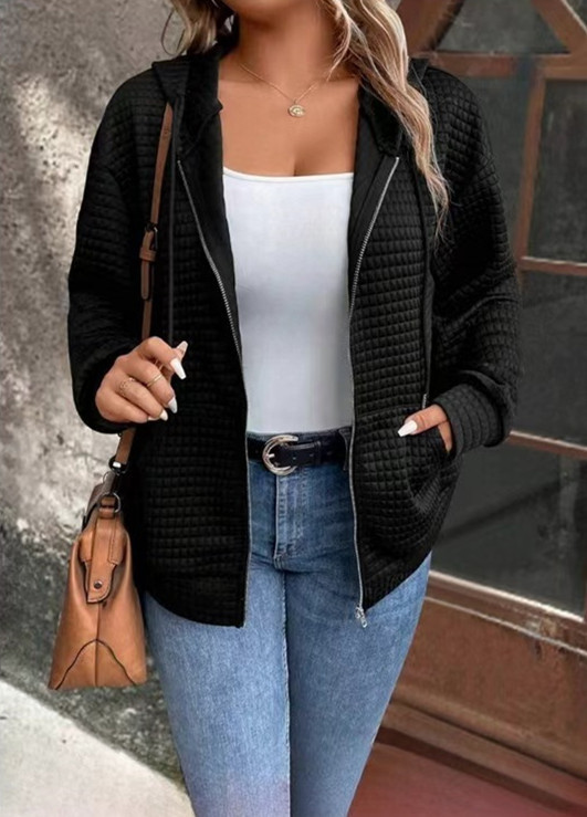 Damen Sweatjacke mit Kapuze für den Frühling