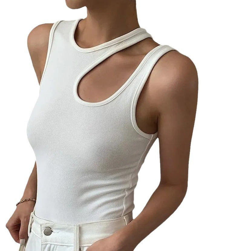 Damen Oberteil mit asymmetrischem Schnitt und innovativem Design WOLFF