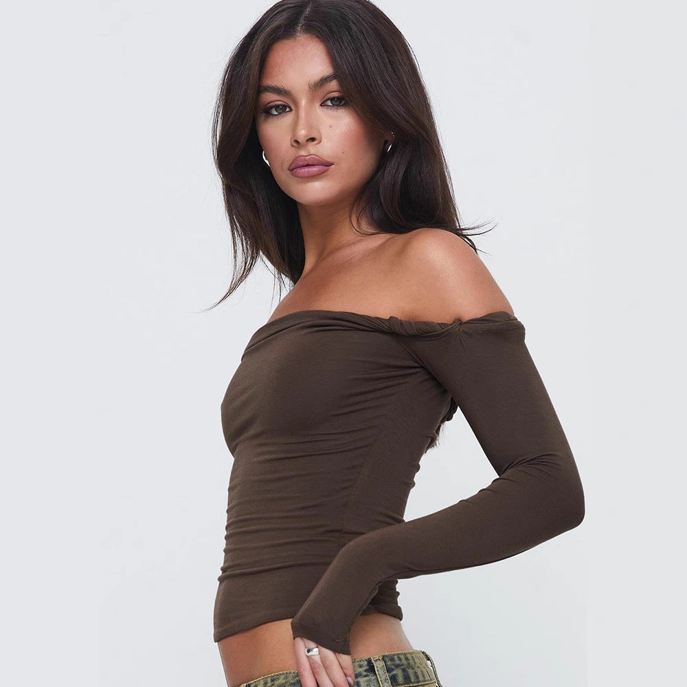 Damen Off-Shoulder Langarmtop WOLFF