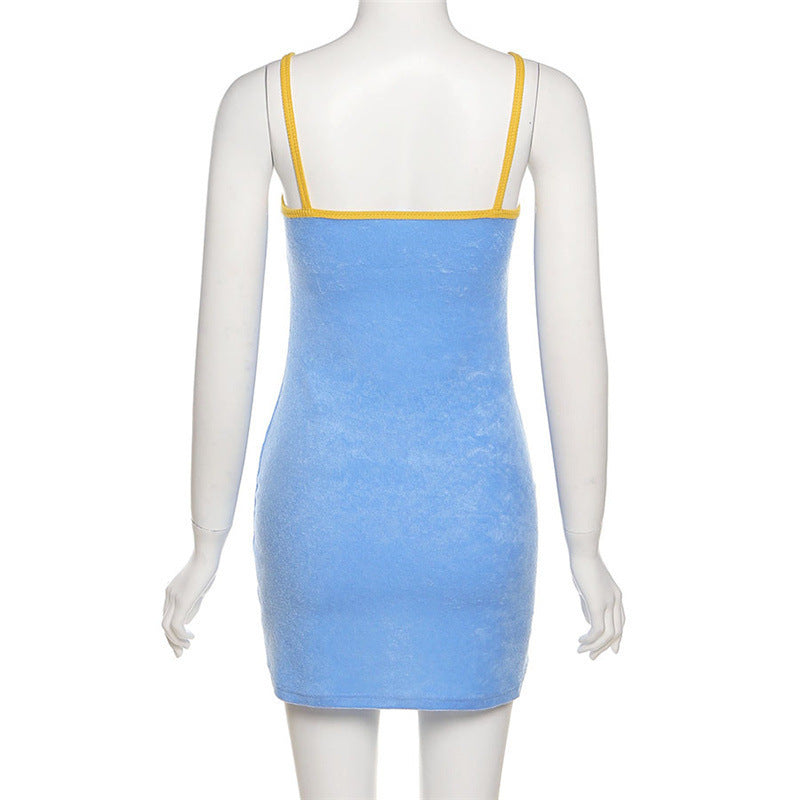 Damen Strandkleid mit verstellbaren Spaghettiträgern und raffiniertem Einschnitt WOLFF