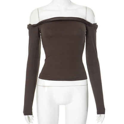 Damen Off-Shoulder Langarmtop WOLFF