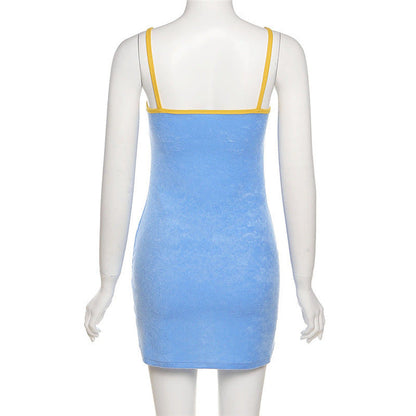 Damen Strandkleid mit verstellbaren Spaghettiträgern und raffiniertem Einschnitt WOLFF